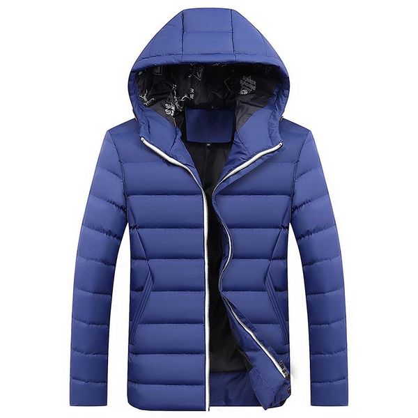 

abrigo hombre winter jacket men casual solid parka padding coat mens slim thick parkas man cotton padded waterproof jackets 4xl, Tan;black