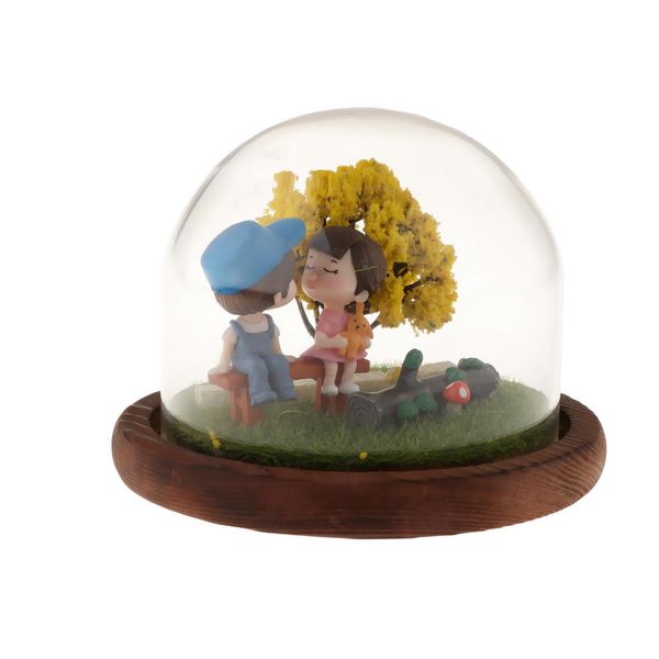 

enchanted rose preserved real rose with fallen petals in glass dome great gift for her anniversary, valentines day, mothers day, 3 styles