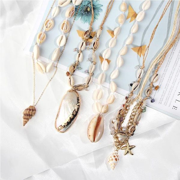 

flatfoosie natural shell hoop earrings for women girls boho big circle fashion statement earrings bohemian summer beach jewelry, Golden;silver