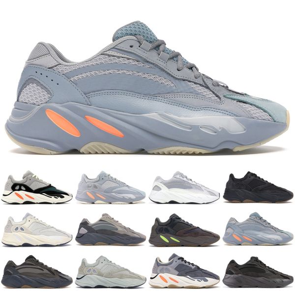 

men women 700 runner mauve solid grey men running shoes with box designer sneakers static reflective trainers, White;red