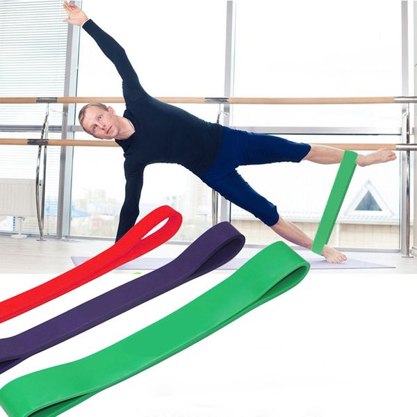 

fitness resistance bands rubber pull up bands gym strength training equipment power latex band loop strap rubber string chest