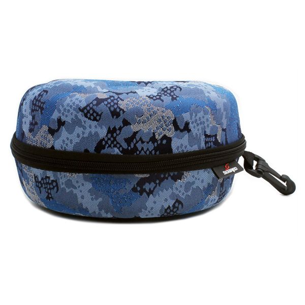 

eyewear case child zipper water resistant portable spectacle cases bag container accessories with hook for skiing goggles, Black;gray
