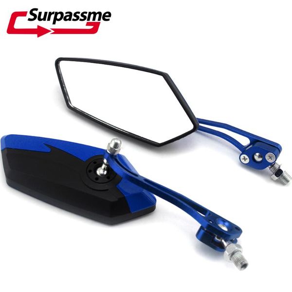 

for r1200gs f650gs s1000r r nine t universal 8mm 10mm motorcycle rearview mirror aluminum scooter side mirror accessories