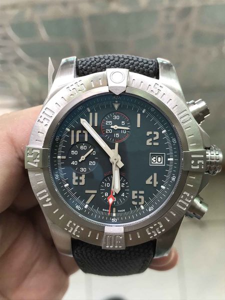 

Роскошные механические часы BRTLING GF Factory Full Titanuim CASE 45 мм хронограф Swiss 7750 механизм с автоподзаводом серый циферблат
