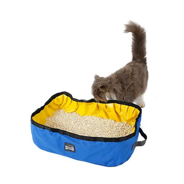 

складная pet подкладны путешествия складная cat помет box открытый водонепроницаемый банни подкладны pet помет пан