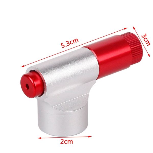 

mtb bike bicycle co2 hand mini ball tyre pump portable inflator accessories portable inflator dual head schrader & presta valve