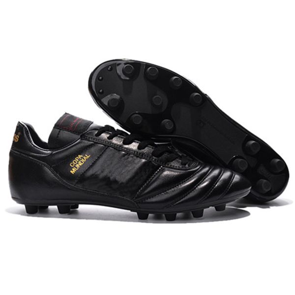 

2021 soccer shoes mens copa mundial leather fg discount cleats world cup football boots size 39-45 black white orange botines futbol, White;red