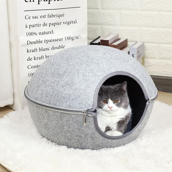 

ball pet cat beds nest cat house basket pet cave funny egg-type nest house all season round kitten hole comfortable warm