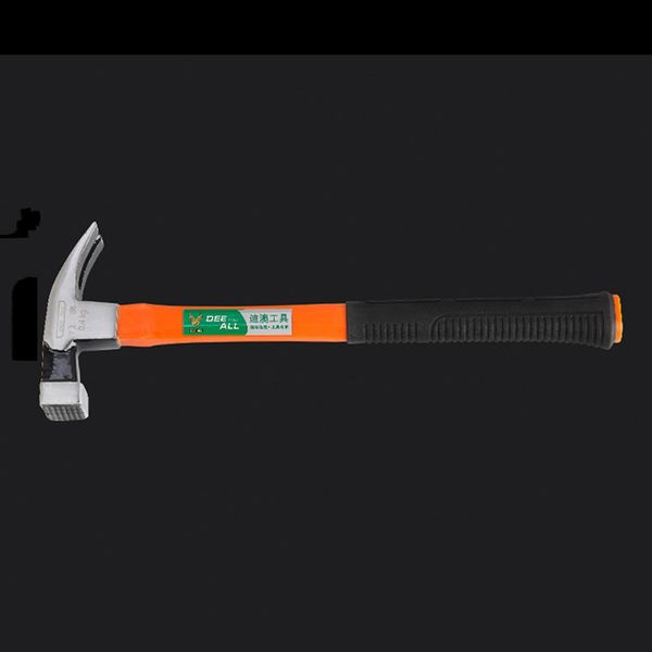 

brand new magnetic claw hammer with round square head plastic handle woodworking and electronic tool mini hammer rubber