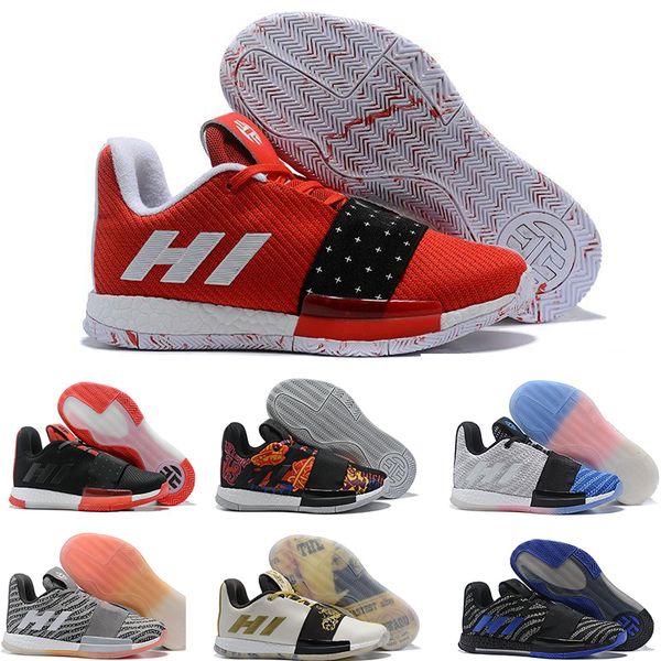 

James Harden 3 Vol. 3 3S III MVP BHM Black Boys Month Mens Basketball Shoes Harden Shoes Outdoor Sports Training Sneakers Size 40-46