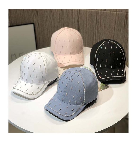 

01906-axi summer twinkle drill lady visors cap women baseball hat