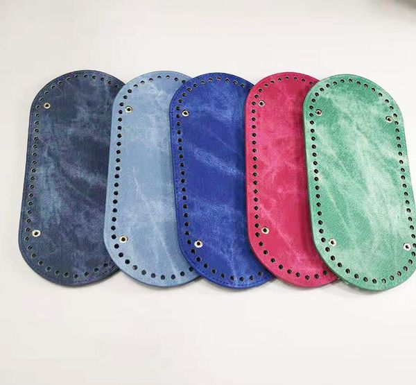

2pcs handmade diy 25cm 25*12cm replacement bag handbag tray bottom knitting accessories, Black