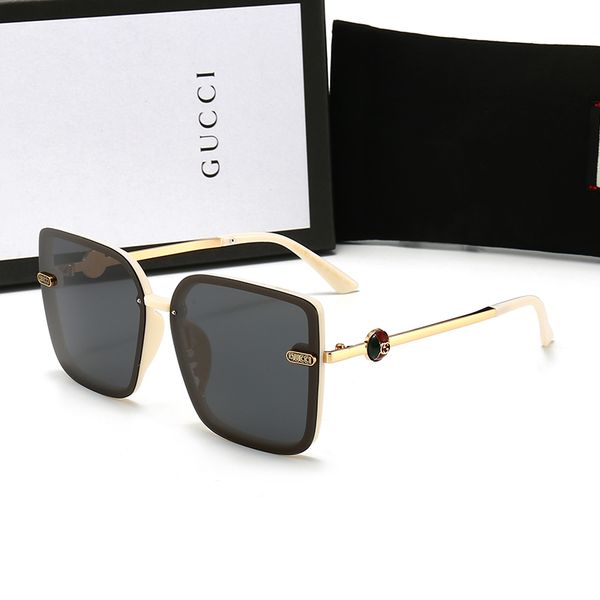 

2019 luxury classic pilot sunglasses brands mens womens sun glasses eyewear metal glass lenses, White;black