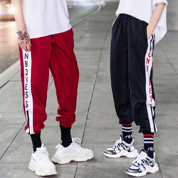 

men's wear popular brand harem casual pants, White;black