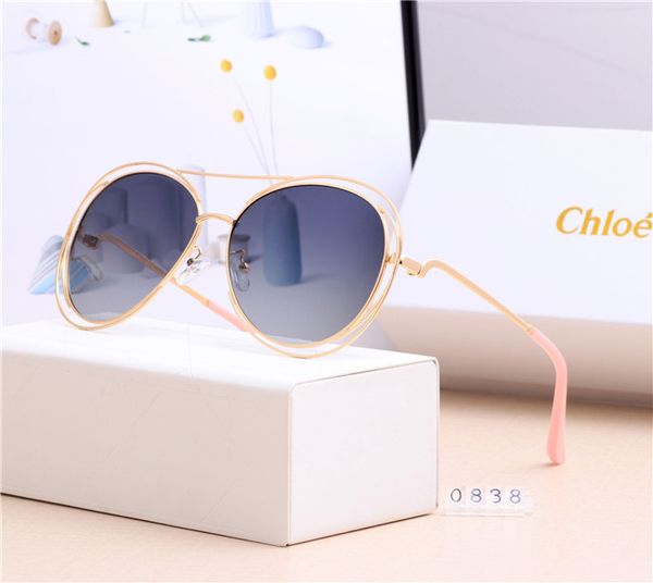 

high qualit brand driving adumbral irregular metal women sunglasses designer luxury outdoor uv sun glasses goggle glasses with box, White;black
