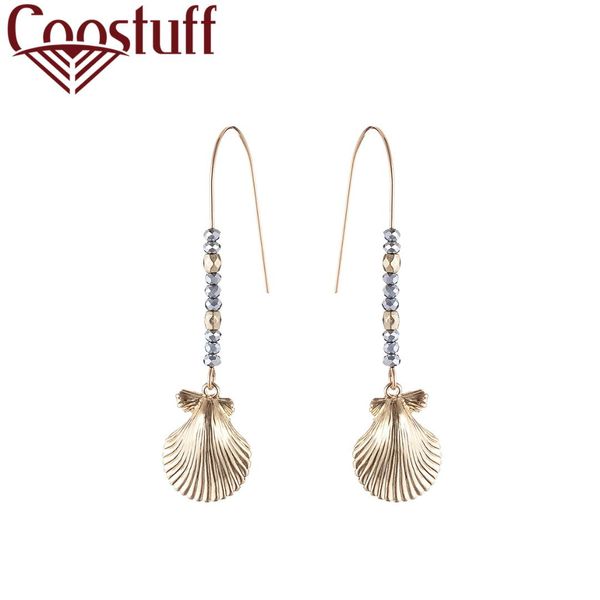 

unique design scallop fashion earrings jewelry dangle pendientes orecchini brincos earrings for women aretes de mujer modernos, Silver