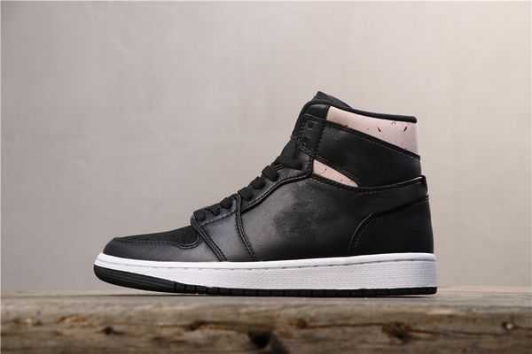 

2019 1s crimson tint black pink toe sneakers outdoor shoes men trainers 2019 tumble leather sneakers