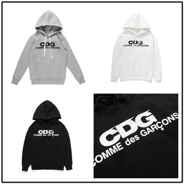 

good quality comm des garcons play cdg holiday heart emoji casual little red heart pullover hoodies zip sweatshirt coat, Black;red