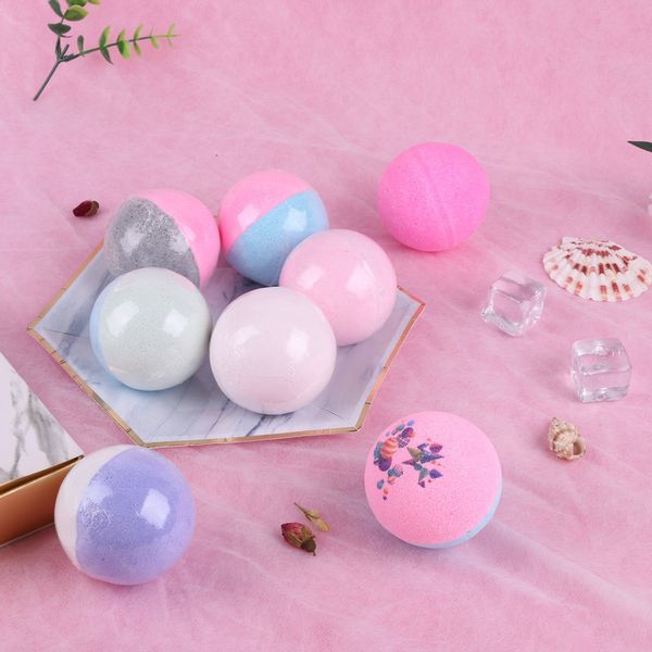 

100g big size home moisturizing bubble bathroom bath bomb balls aromatherapy type body cleaner handmade bath salt bombs gift