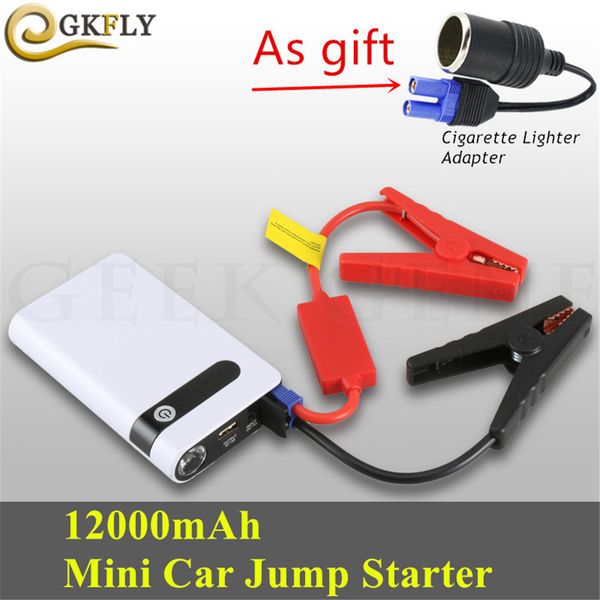 

2019 multi-function 12000mah car jump starter portable 12v starting device car charger for battery starting diesel petrol ce