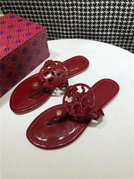 

HOT Designer Sandals Tory Classic Comfortable Luxury Flip Flops Multi Color Best Selling Girl Slides Womens Slide Size 35-43