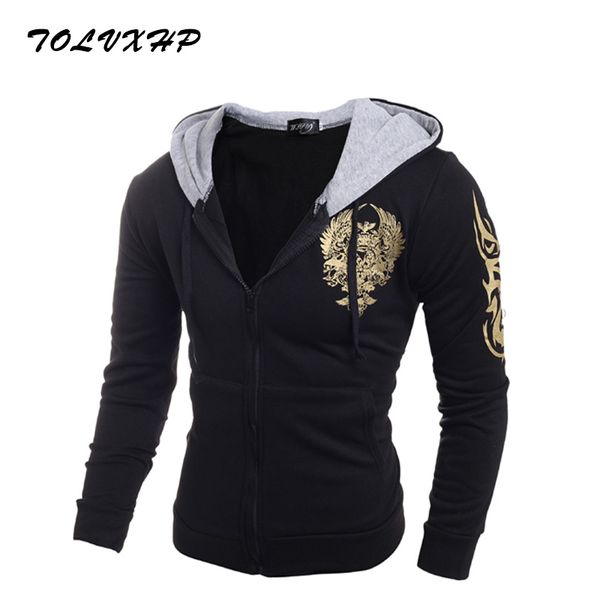 

2018 hoodies brand men sudaderas chest relief printing sweatshirt male hoody hip hop autumn winter hoodie mens pullover moletom, Black