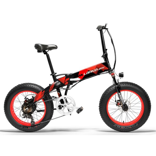 

lankeleisi fat e-bike 20 inch fat tire electric bike 48v 1000w 13ah lg lithium battery electric bicycle ing, Silver;blue
