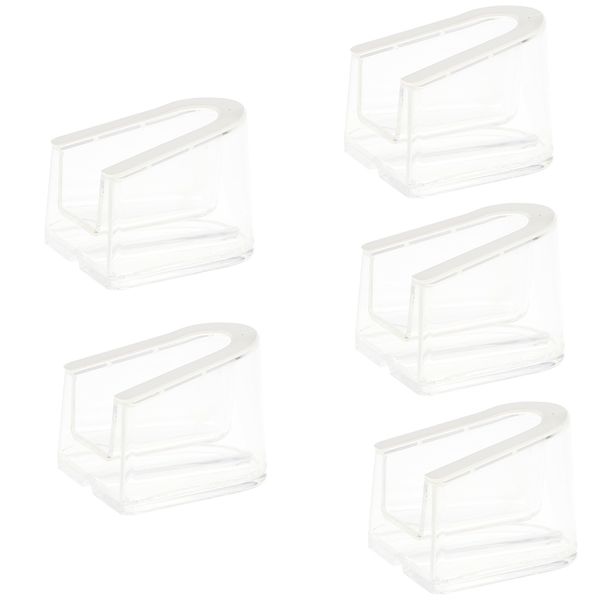 

5 pieces anti-theft display cellphone stand bracket for retail store clear