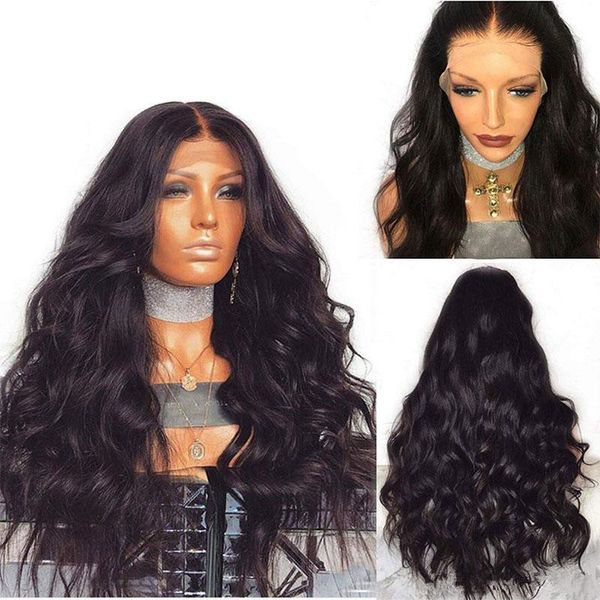 

Brazilian body wave lace front human hair wig for women pre plucked brazilian virgin hair wig bleached knot baby hair