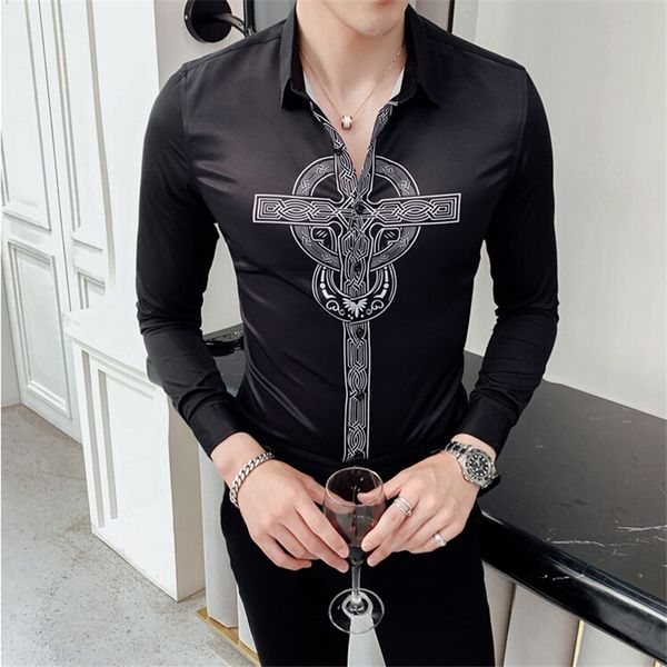 

men shirt brand cotton solid soft men shirt long sleeve shirts slim fit business male clothing, White;black