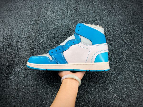 

with box] 1s red black 1 white chicago unc mens basketball shoes for men sports womens designer sneakers chaussures trainers off size 12