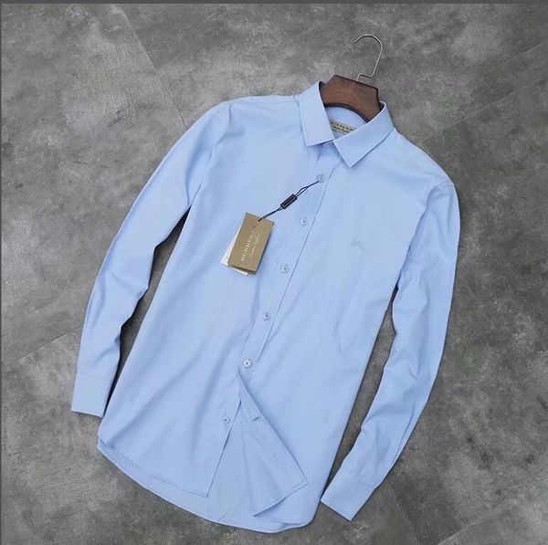 

оптовая продажа 2020 осень и зима мужская с длинным рукавом 100% хлопок рубашка мужская без кармана повседневная мода рубашка социальные бре, White;black