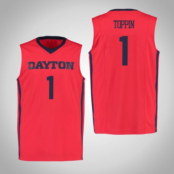 

obi in stitched men's dayton flyers ryan mikesell jalen crutcher rodney chatman college basketball jersey red blue, Black
