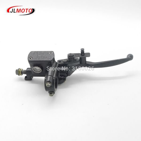 

right hand front master cylinder 7/8 handlebar hydraulic brake lever with parking brake & sswitch fit for atv quad bike part