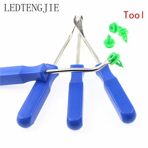 

ledtengjie1pcs auto fastener removal tool car door panel remover upholstery removal auto fastener pliers tool