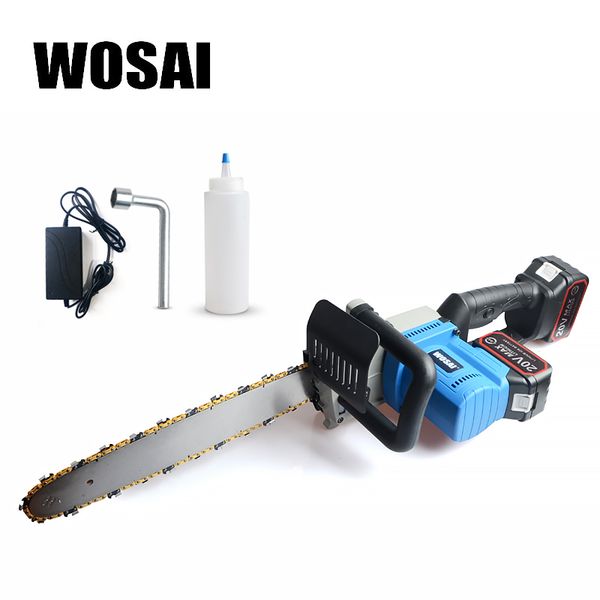 

wosai 40v saw cordless chain saw brushless motor power tools li-ion cordless electric chainsaw garden power tools