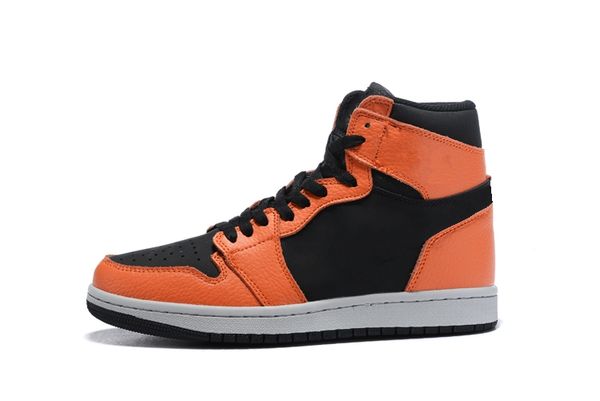 

2020 high black orange leather meshes breathable shoes outdoor shoes women men shoes size 36-47