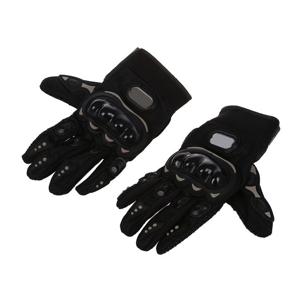 

pair black gloves complet finger protection xxl moto velo sport man woman cycling gloves