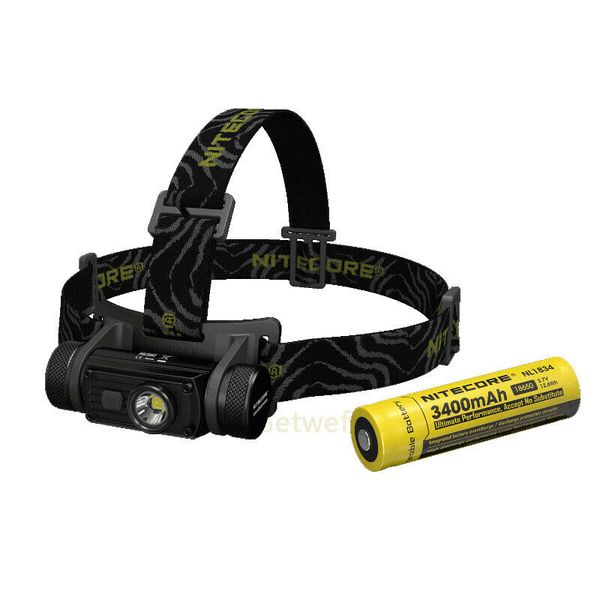 

nitecore hc60 hc60w headlamp cree xml2 u2 1000lm headlight waterproof flashlight