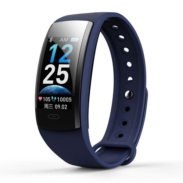 

bluetooth multi-mode sports smart bracelet weather forecast drink message reminder satch watch bracelets friends share anti-lost gifts