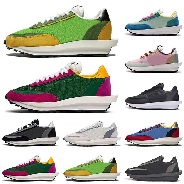 

скидка sacai ldv вафельный daybreak мужские кроссовки повседневная обувь тройной черный белый синий varsity мужчины женщины спорт кроссовки