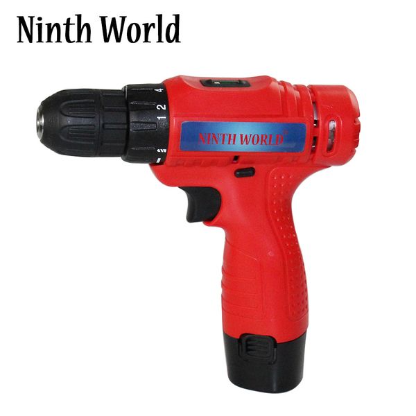 

12v rechargeable battery screwdriver electric drill charged drill electric screwdriver lithium battery torque with level