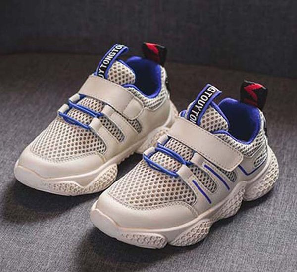 

лучшие качества классический sneaker chaussures enfants мода смарт тройные ботинки малышей платформы кожаных ботинок воздушных chaussures sh, Black;red