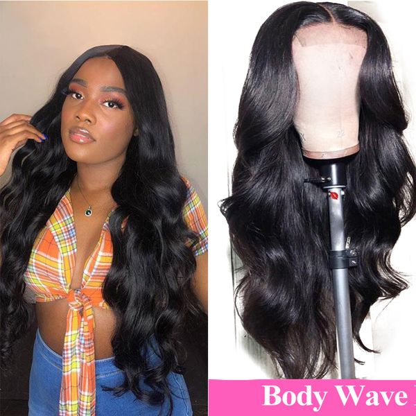 

редкий бразильский body wave 13 * 4 кружева фронтальная человеческих волос парики для чернокожих женщин pre щипковых бразильский парик шнурк, Black;brown