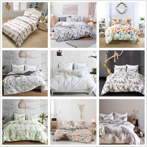 Nodric Style Duvet Cover Sets With Quilt Cover And Pillowcase Twin