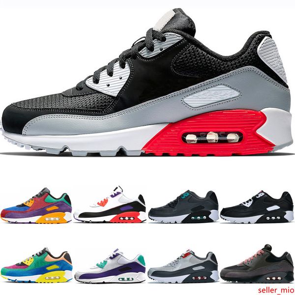 

fashion men women black infrared running shoes classic black mixtape grape raptors light grey trainer womens sports sneakers size 36-45