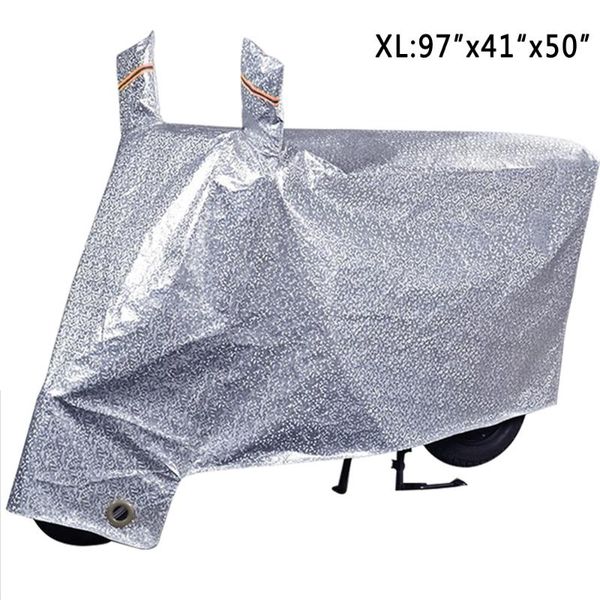

universal motorcycle thick aluminum film rainproof cover waterproof protector