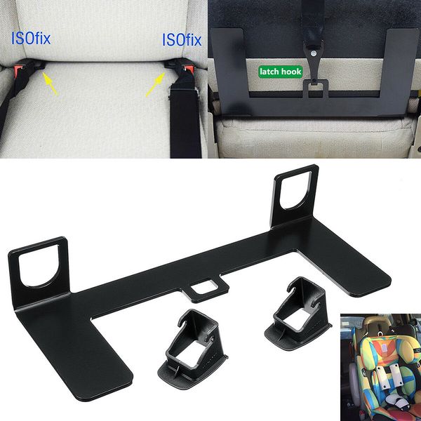 

general suv car for bay child safety new steel seat belt isofix latch connector buckle bracket guide holder 33 cm seat belt
