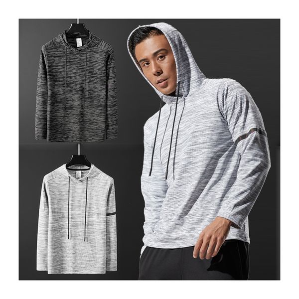 

mens jiackets sports autumn gym training long sleeve zipper running outdoor man hooded sweatshirt sports coat, Black;red