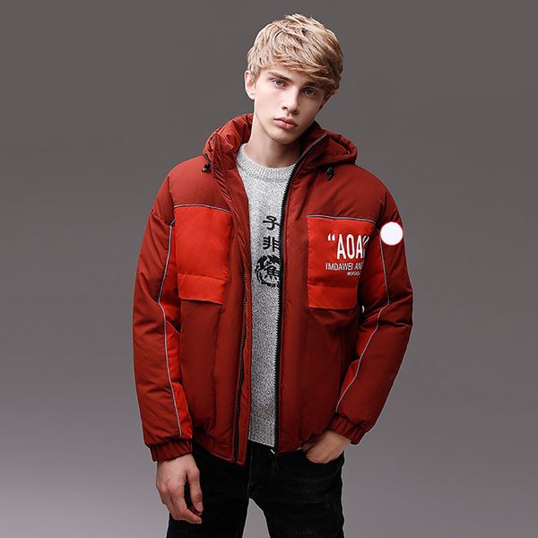 

mens winter jacket canada new goose luxury fashion designer jackets warm duck down brand coats custom casual trend men parka, Black